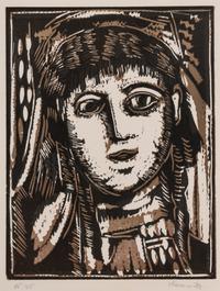 Tête de femme , 1922