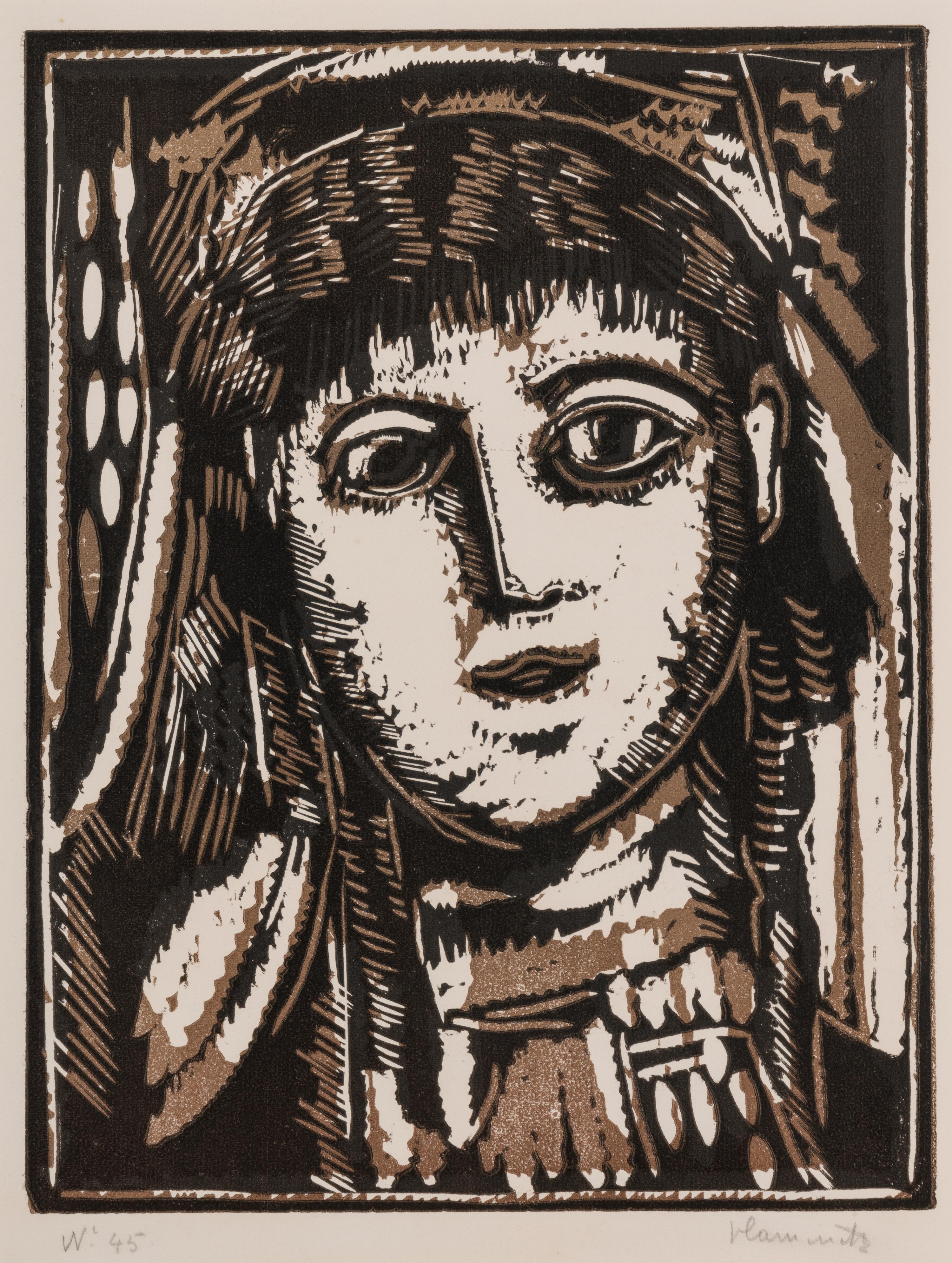 Tête de femme , 1922