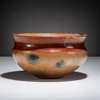Ohkay Owingeh [San Juan] Redware Pottery Bowl