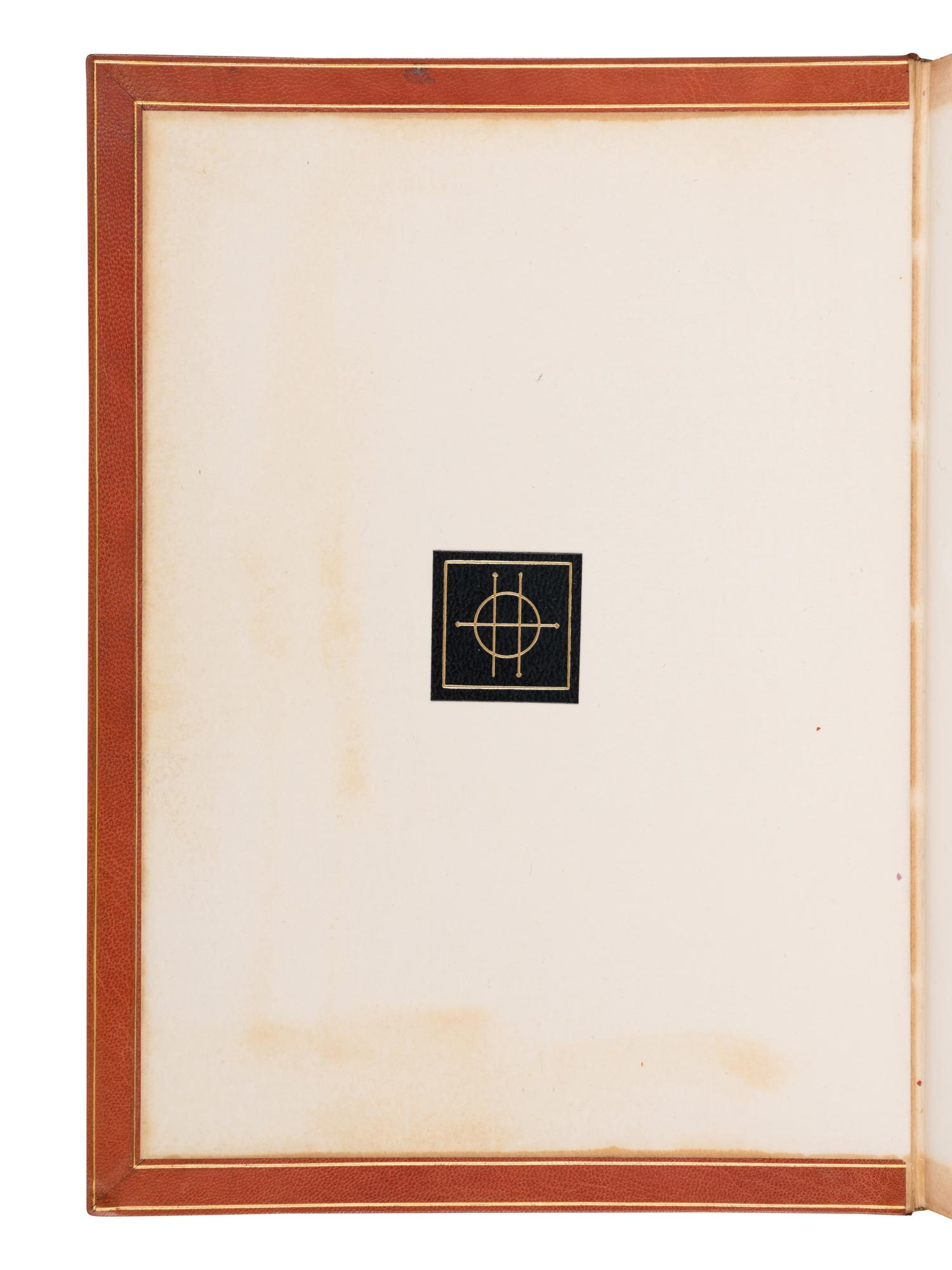 [FINE PRESS -- DOVES PRESS & BINDERY]. WORDSWORTH, William (1770-1850). A Decade of Years . Hammersmith: Doves Press, 1911.