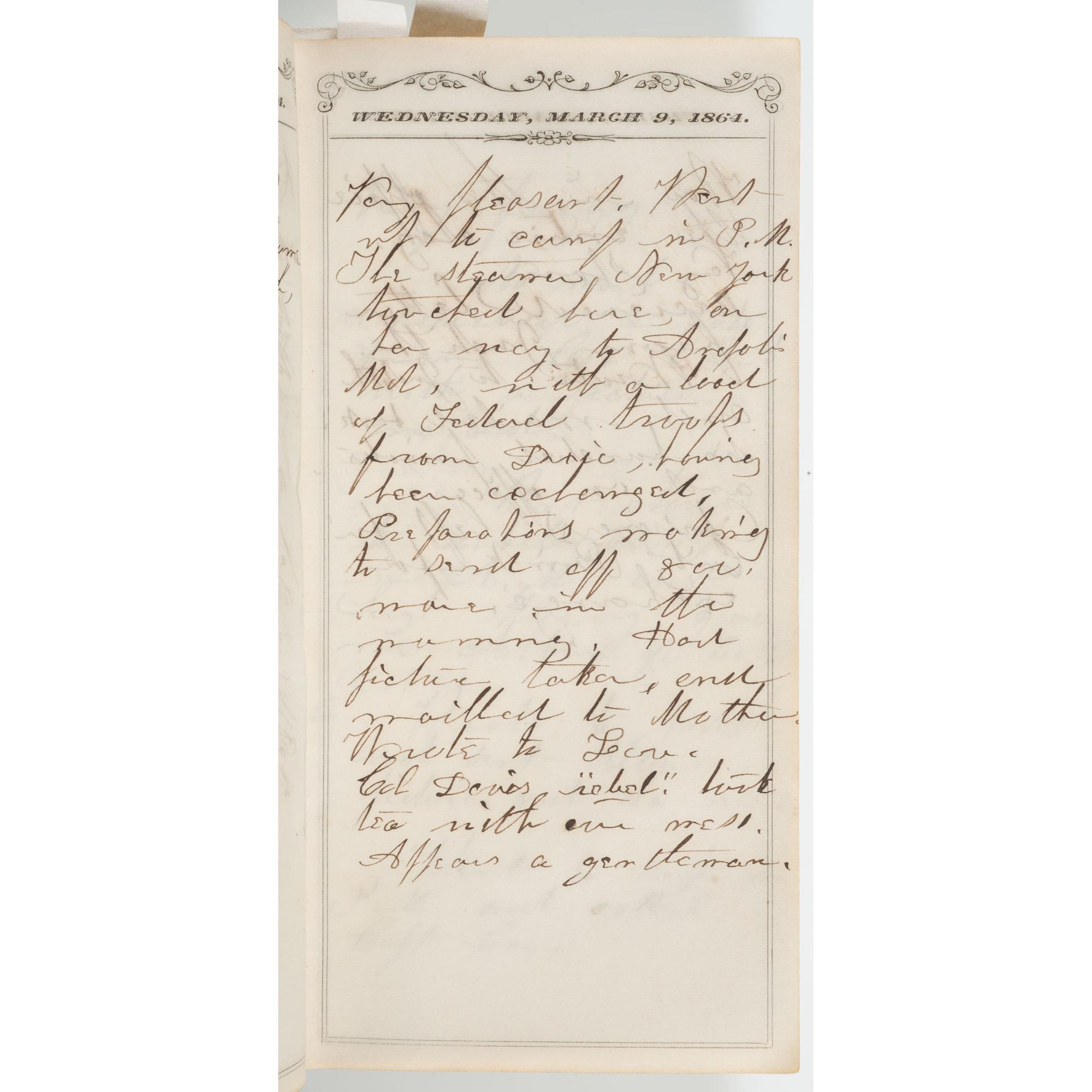Civil War Diaries of Jared P. Hubbard, 2nd New Hampshire Volunteers