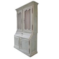 A Painted Secretaire Cabinet 60" W x 20" D x 98.5 " H — Sweden, Circa 1800