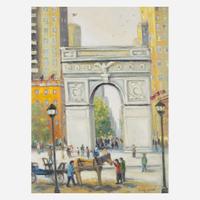 Christopher Willett (American, B. 1959) Washington Arch