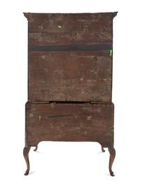 A George III Walnut Chest-on-Chest