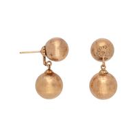 COLLECTION OF YELLOW GOLD EARRINGS
