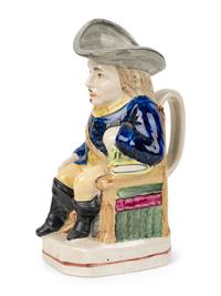 A Seated Soldier or King Charles I Toby Jug