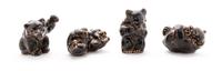 Four Bear Cub Figures Royal Copenhagen, Denmark