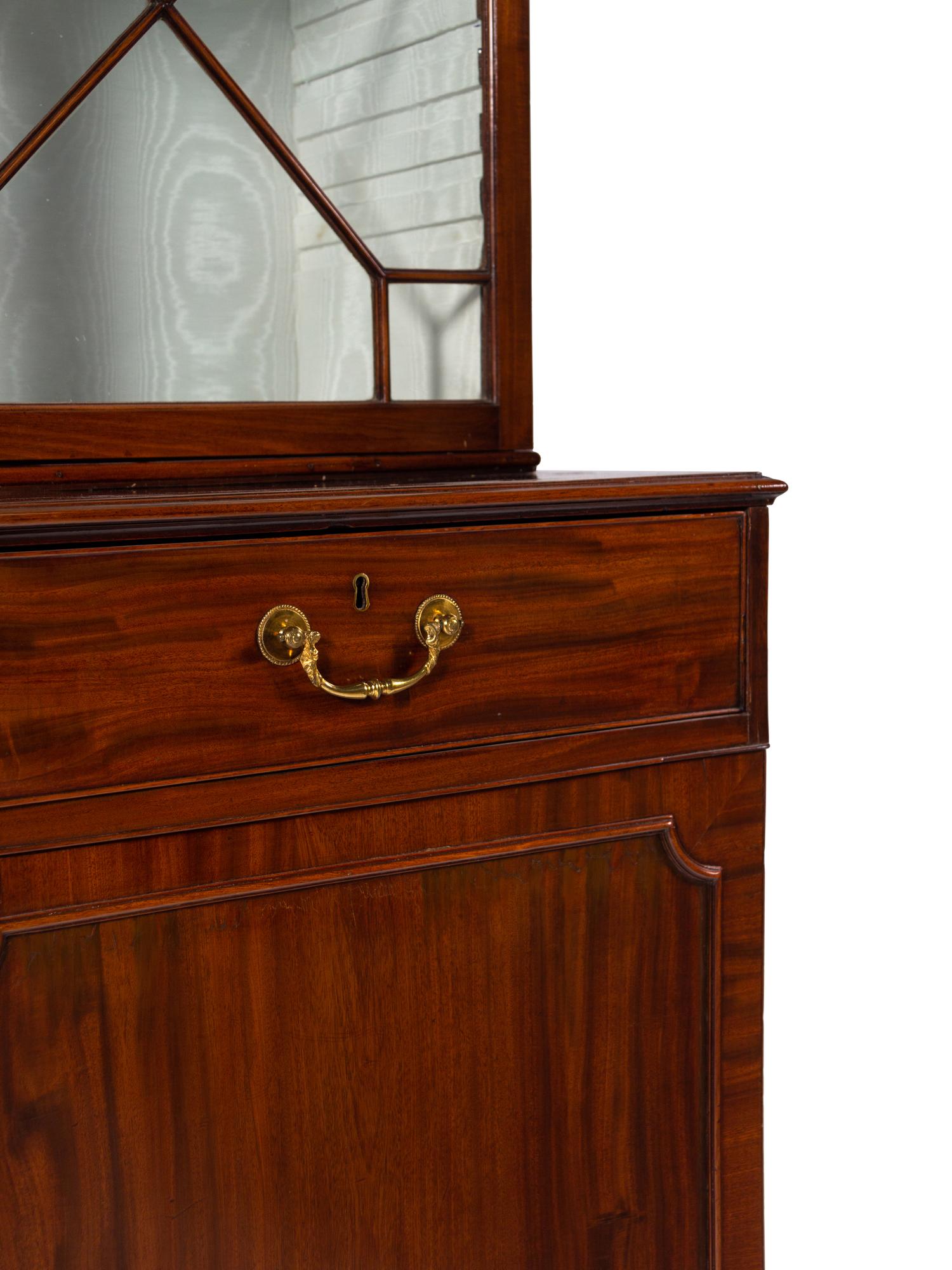 A George III Mahogany Bookcase