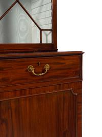 A George III Mahogany Bookcase