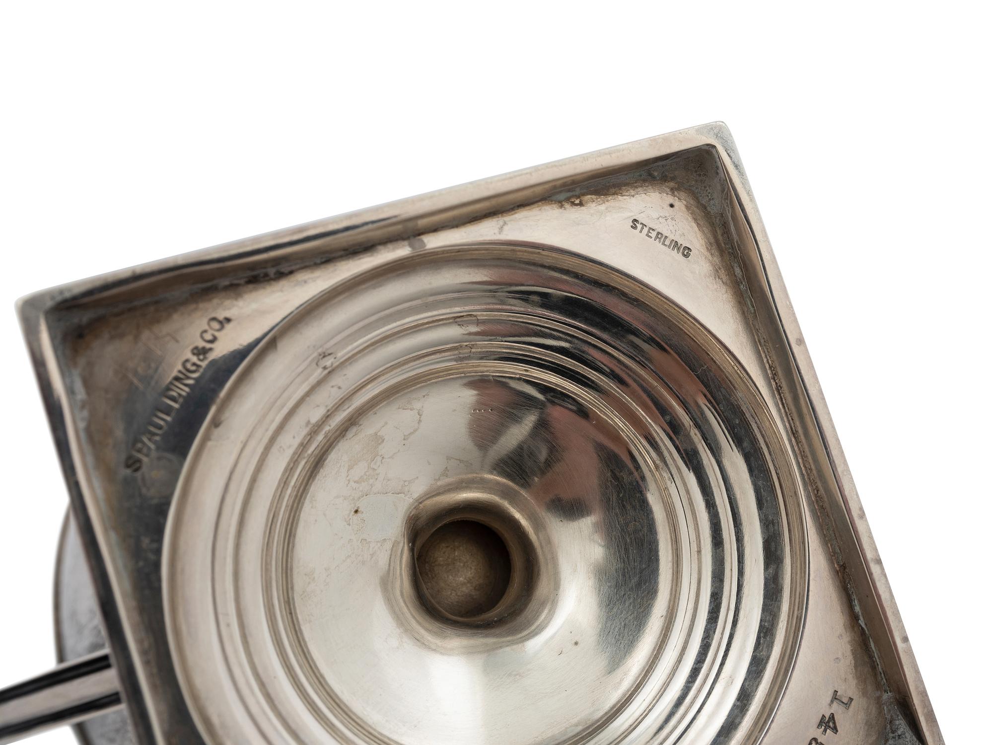 An American Silver Three-Piece Coffee Service