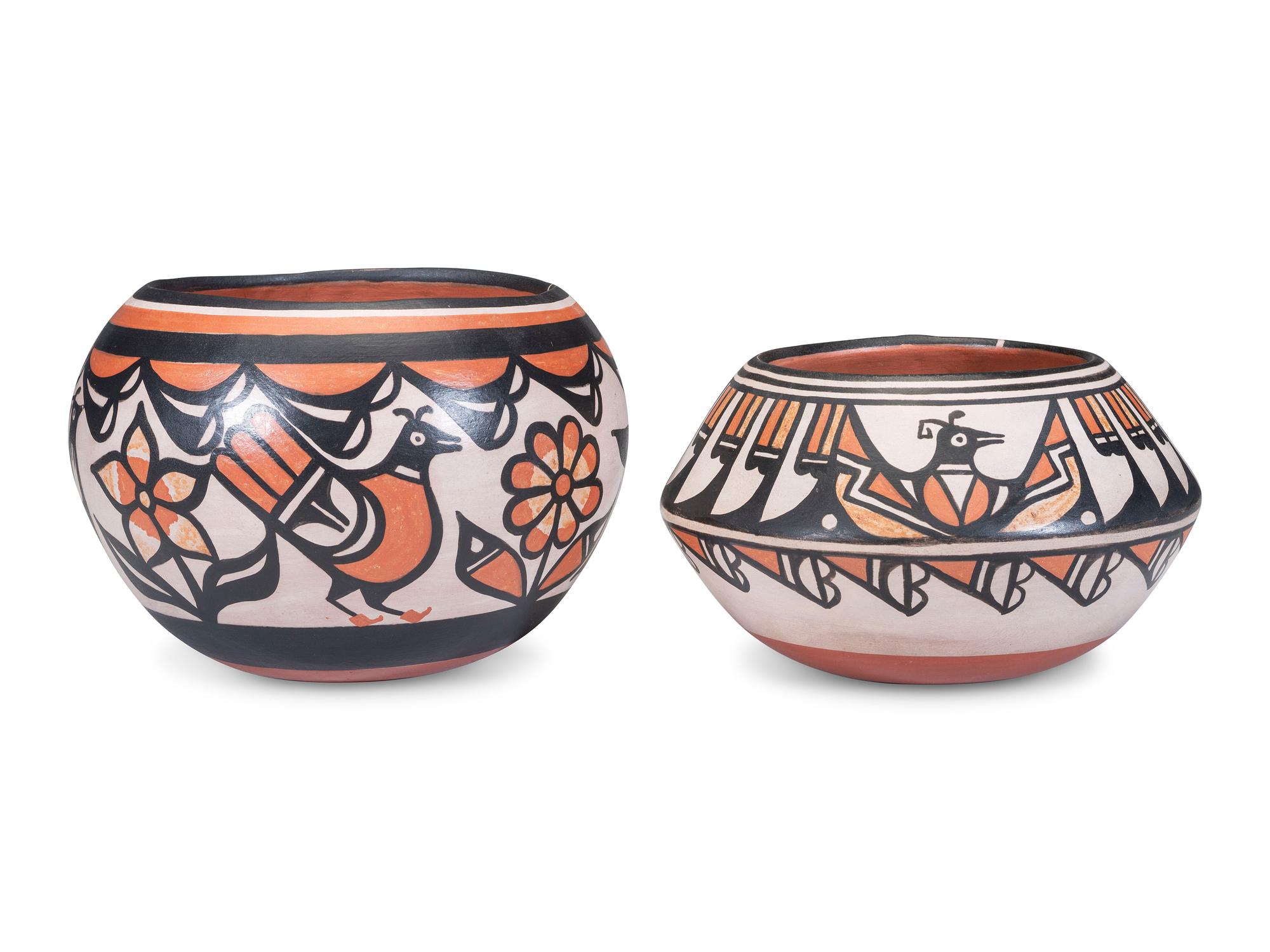 Polychrome Figural Pottery
