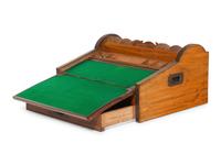 An English Brass Mounted Mahogany Lap Desk