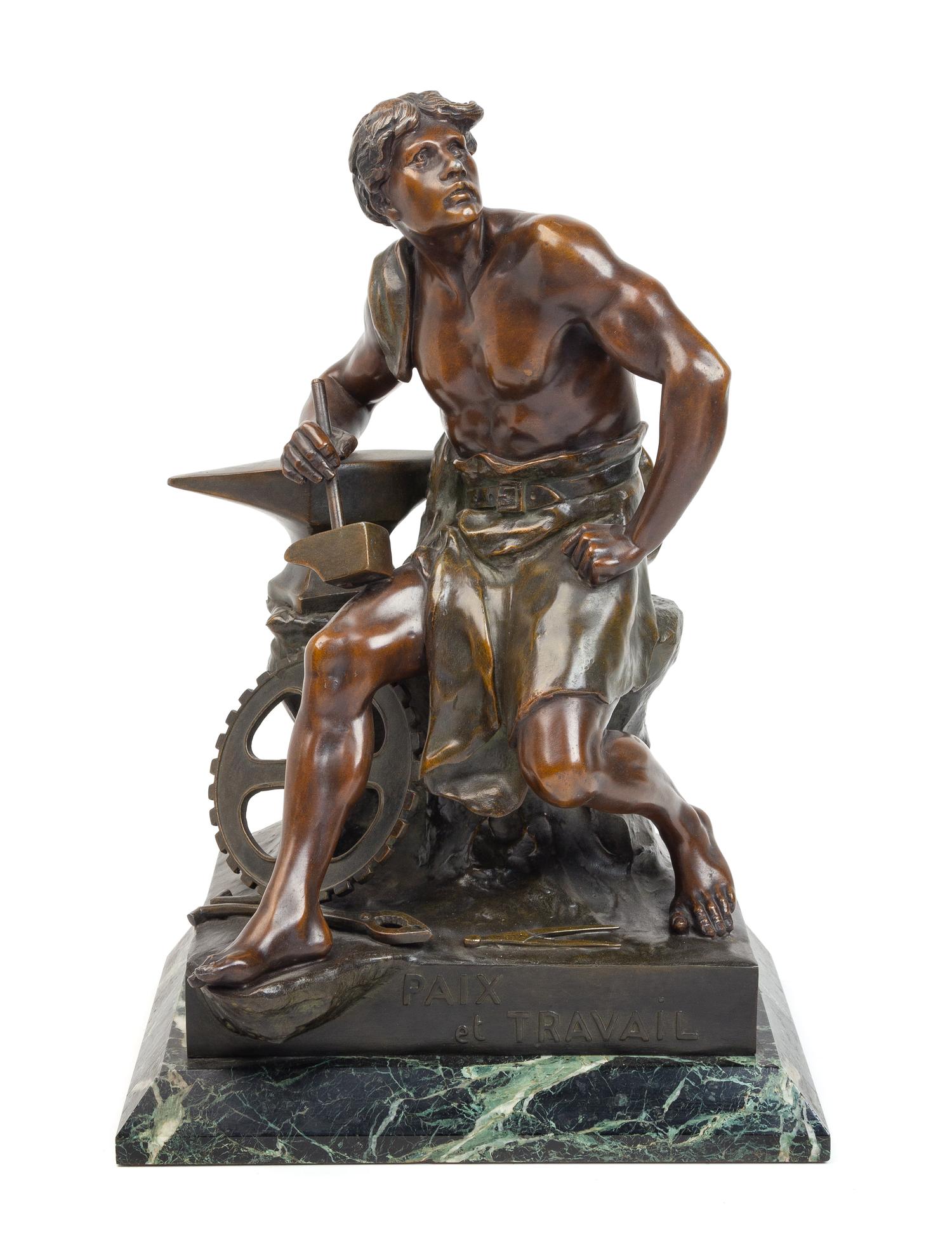 After Emile Picault, (Early 20th Century), Paix et Travail