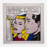 Roy Lichtenstein (American, 1923-1997) Why Brad Darling, this Painting is a Masterpiece!