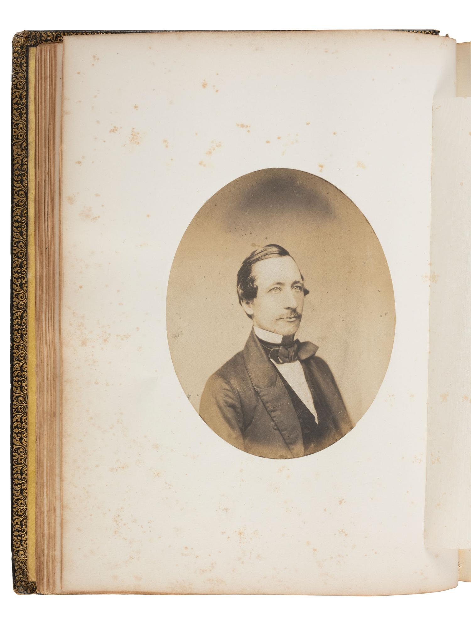Photo-Illustrated Books & Photography Albums Portraits of the Class of 1858, of Amherst College, Amherst, Mass . Springfield: D.B. Spooner & Co., Photographers, 1858. Including pre-war portraits of Union officers.