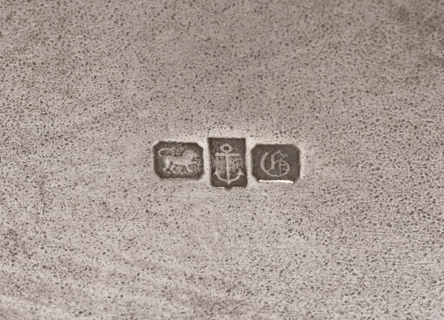 An American Silver Footed Basin