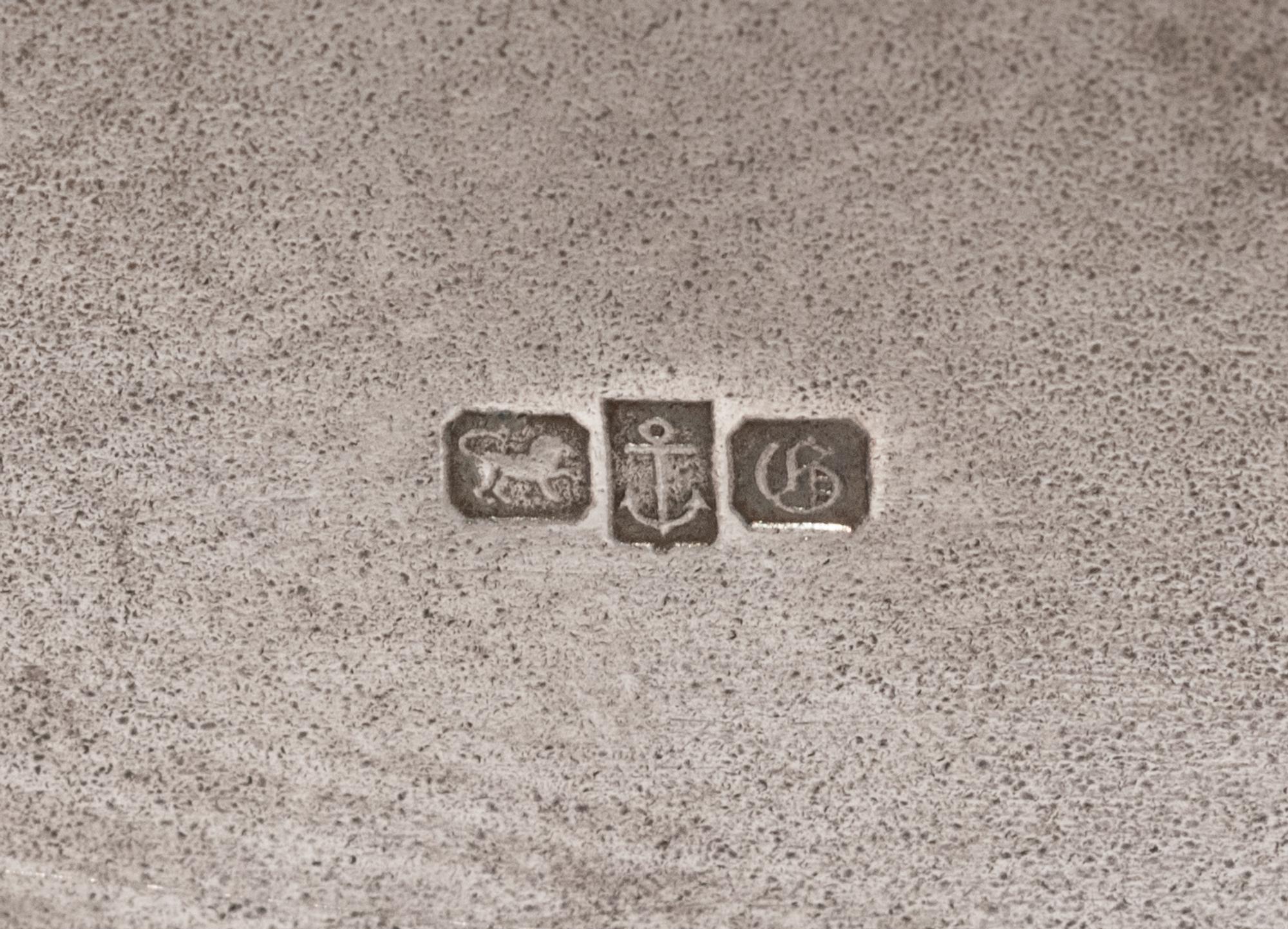An American Silver Footed Basin