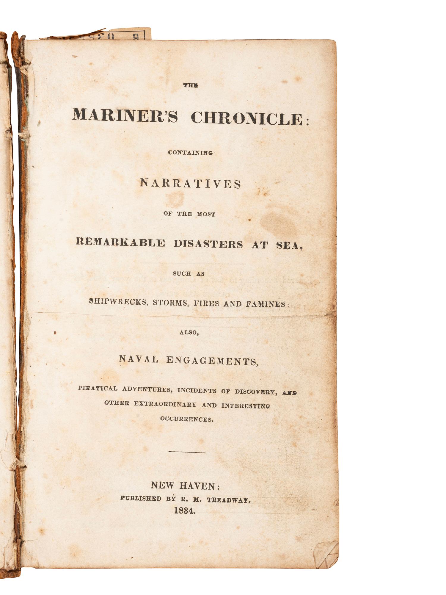 [AMERICAN NAVY]. A group of 3 early 19th-century histories of the American Navy, comprising: