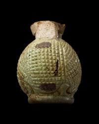 An East Greek Faience Aryballos in the form of a Hedgehog
