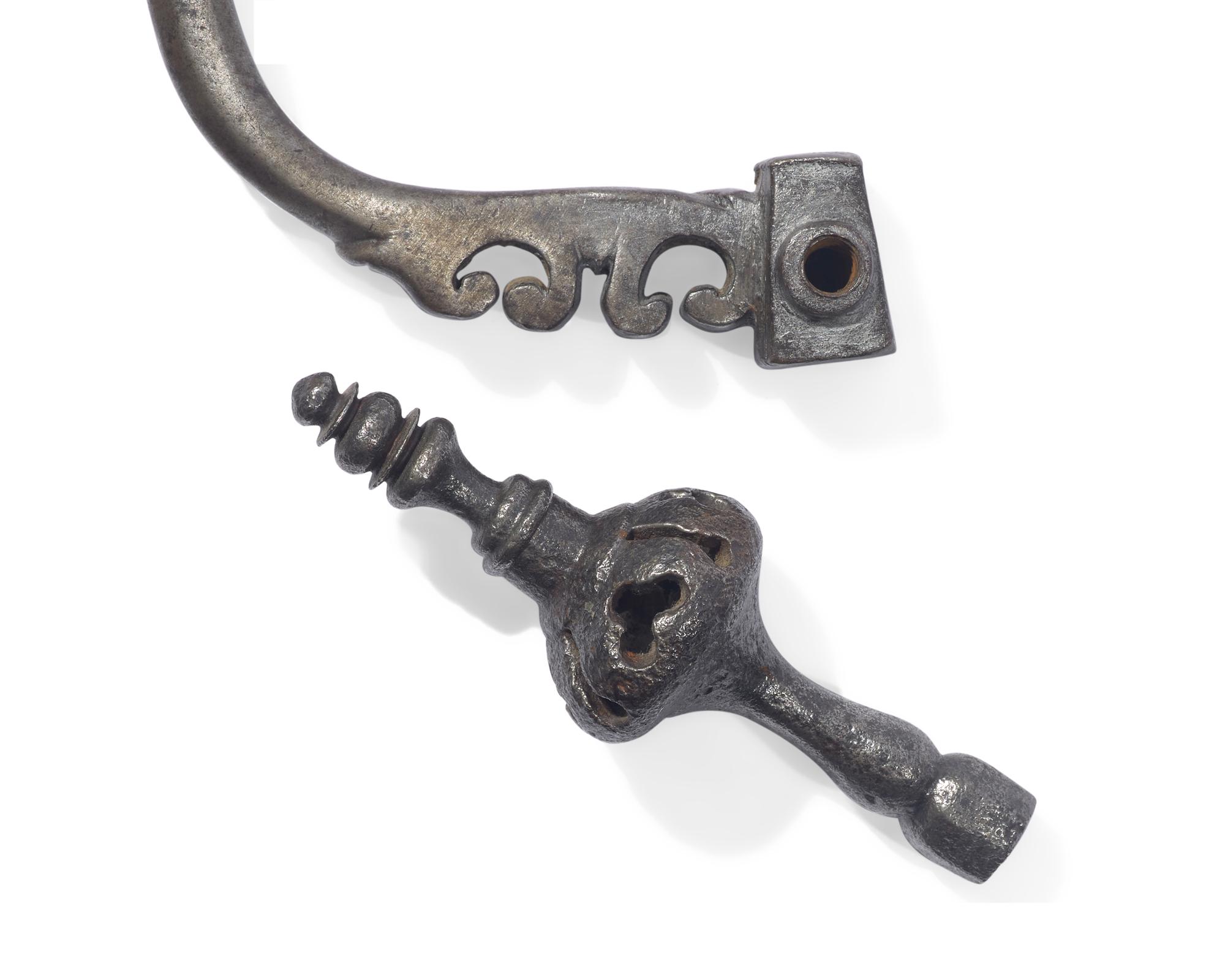 A Steel Surgical Trepanning Handle, French, 17th Century