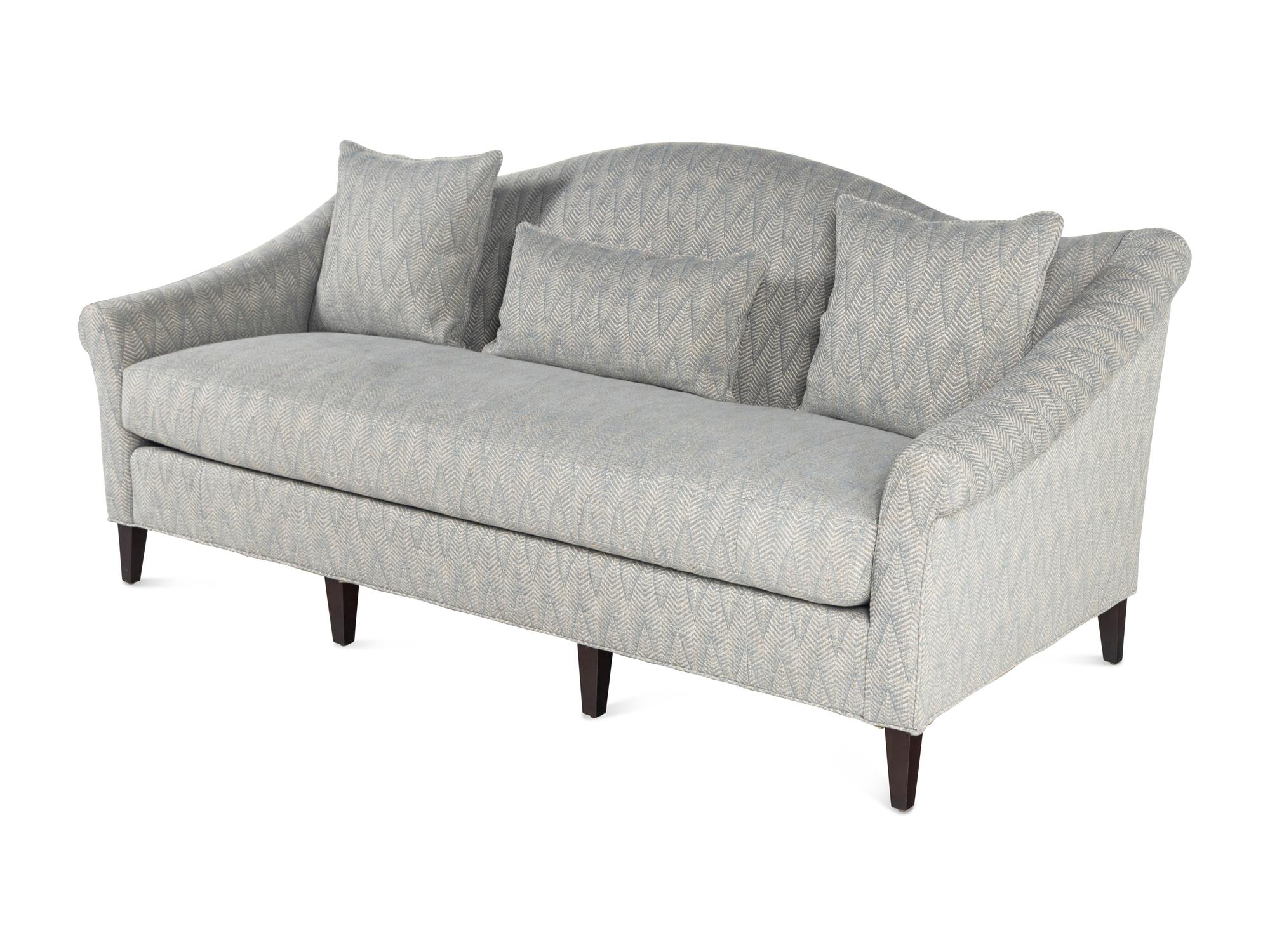 A Lee Jofa Camelback Sofa