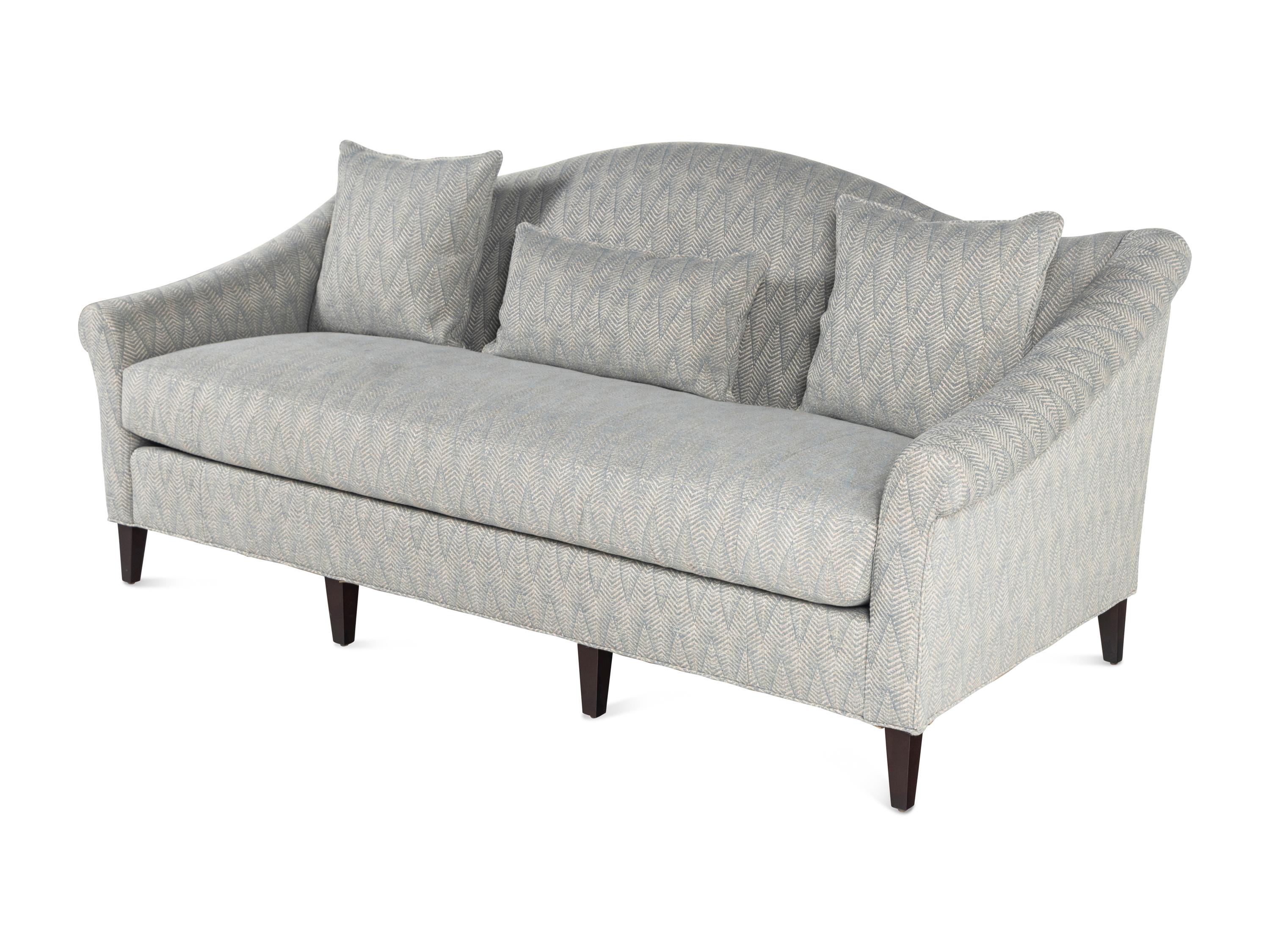 A Lee Jofa Camelback Sofa