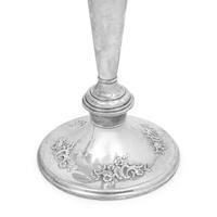 A Pair of American Silver Five-Light Candelabra