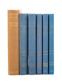 [ARABIA AND THE MIDDLE EAST]. THOMAS, Bertram (1892-1950). Arabia Felix: Across the Empty Quarter of Arabia. London: Jonathan Cape, 193