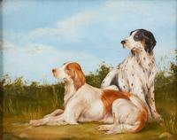 Four Paintings of Dogs