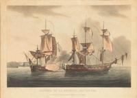 A Set of Twenty-One English Hand-Colored Maritime Engravings