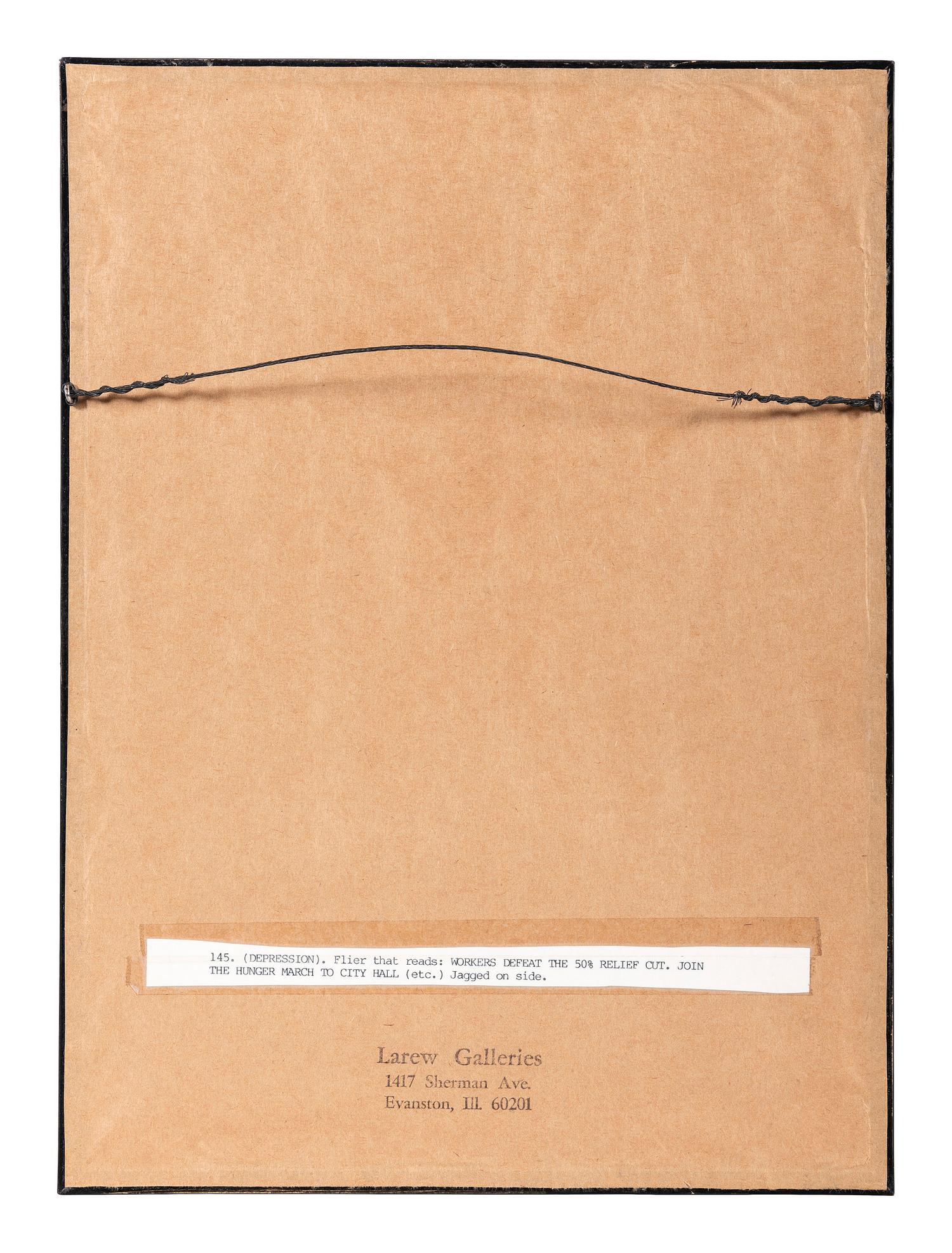 [LABOR] -- [SOCIAL JUSTICE]. Ephemera documenting twentieth-century social justice and worker's movements, comprising: