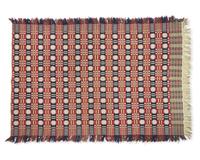 A Group of Five Woven Wool and Cotton Coverlets and Coverlet Panels, Pennsylvania, 19th Century