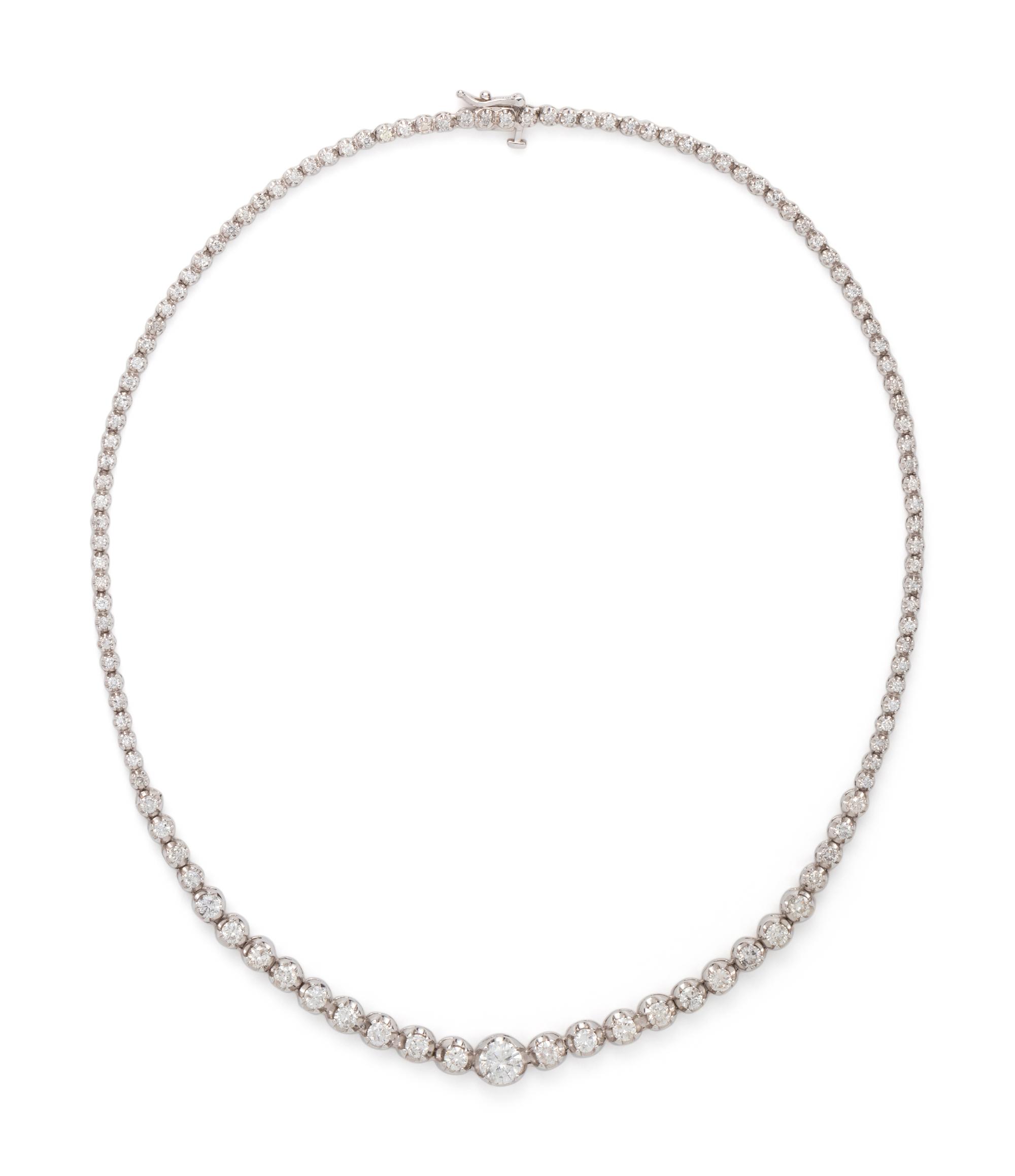 DIAMOND RIVIÈRE NECKLACE