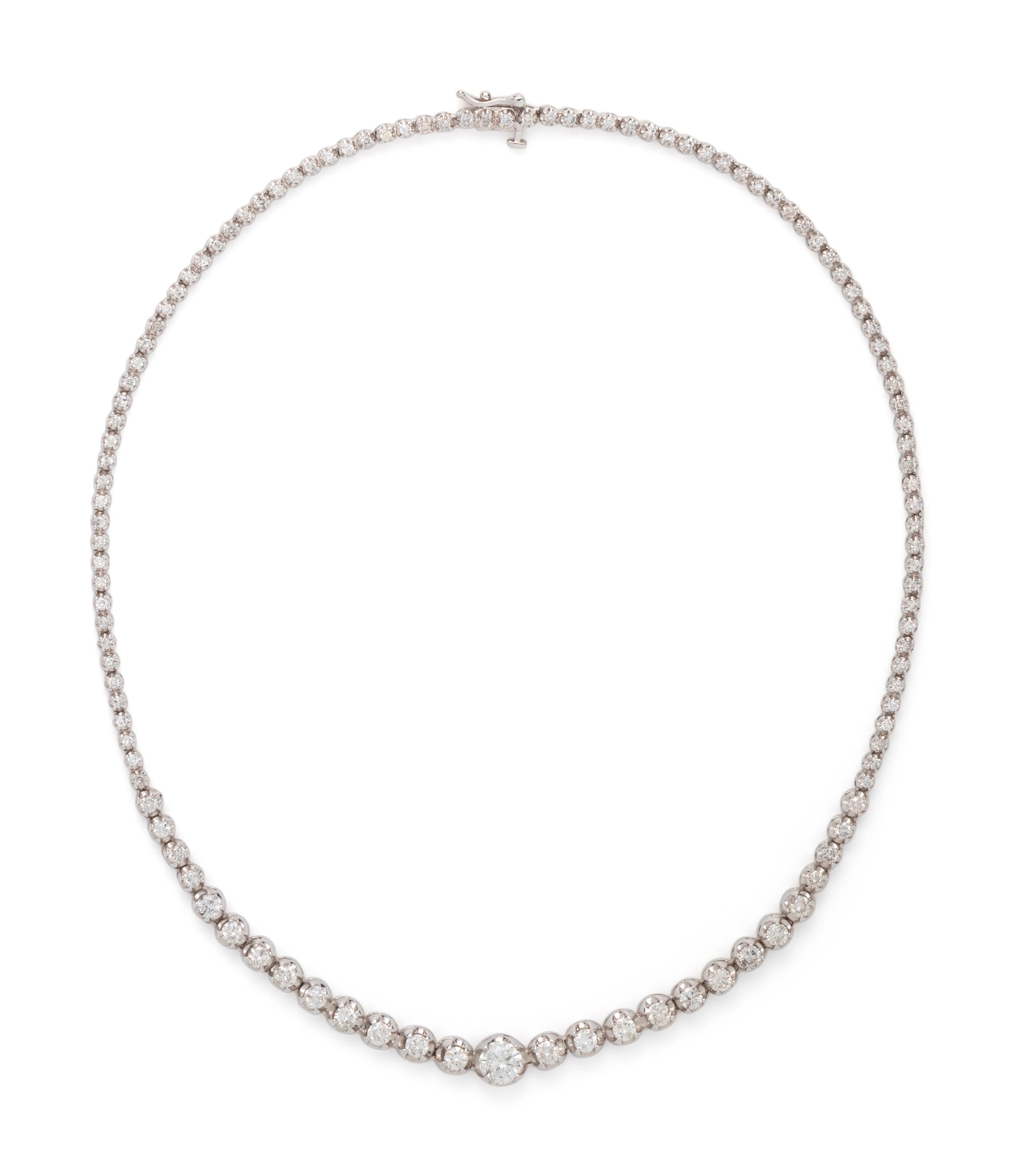 DIAMOND RIVIÈRE NECKLACE