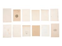 [CIVIL WAR] – [POLITICS]. A group of 18 CDVs of Union and Confederate personalities, incl. Jefferson Davis, Alexander Stephens, Andrew Johnson, & Superintendent of Army Nurses Dorothea Dix.