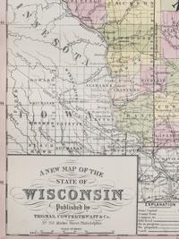 A group of five American state and city maps, comprising: