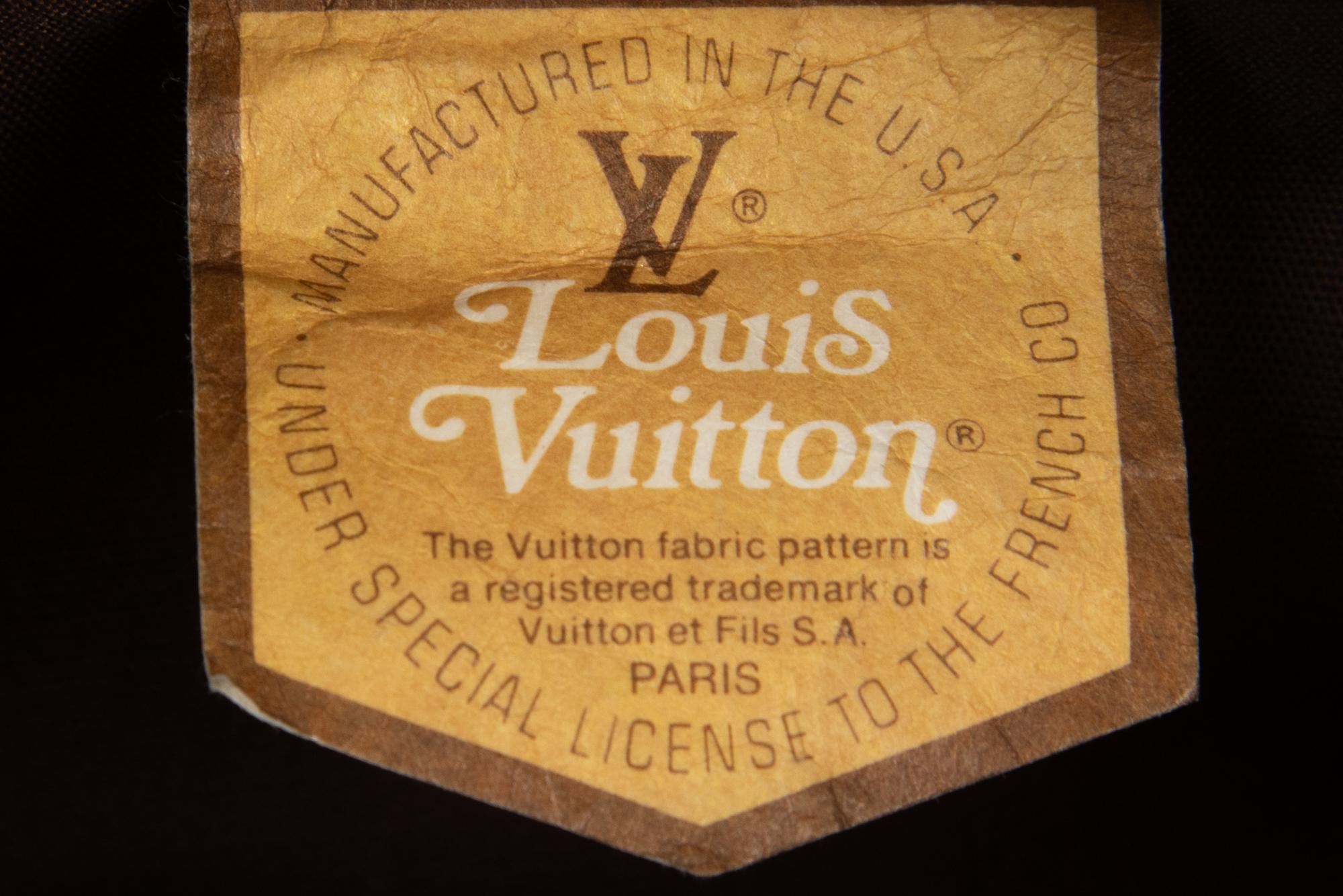 Louis Vuitton Sac Plat Tote Bag, 1970s