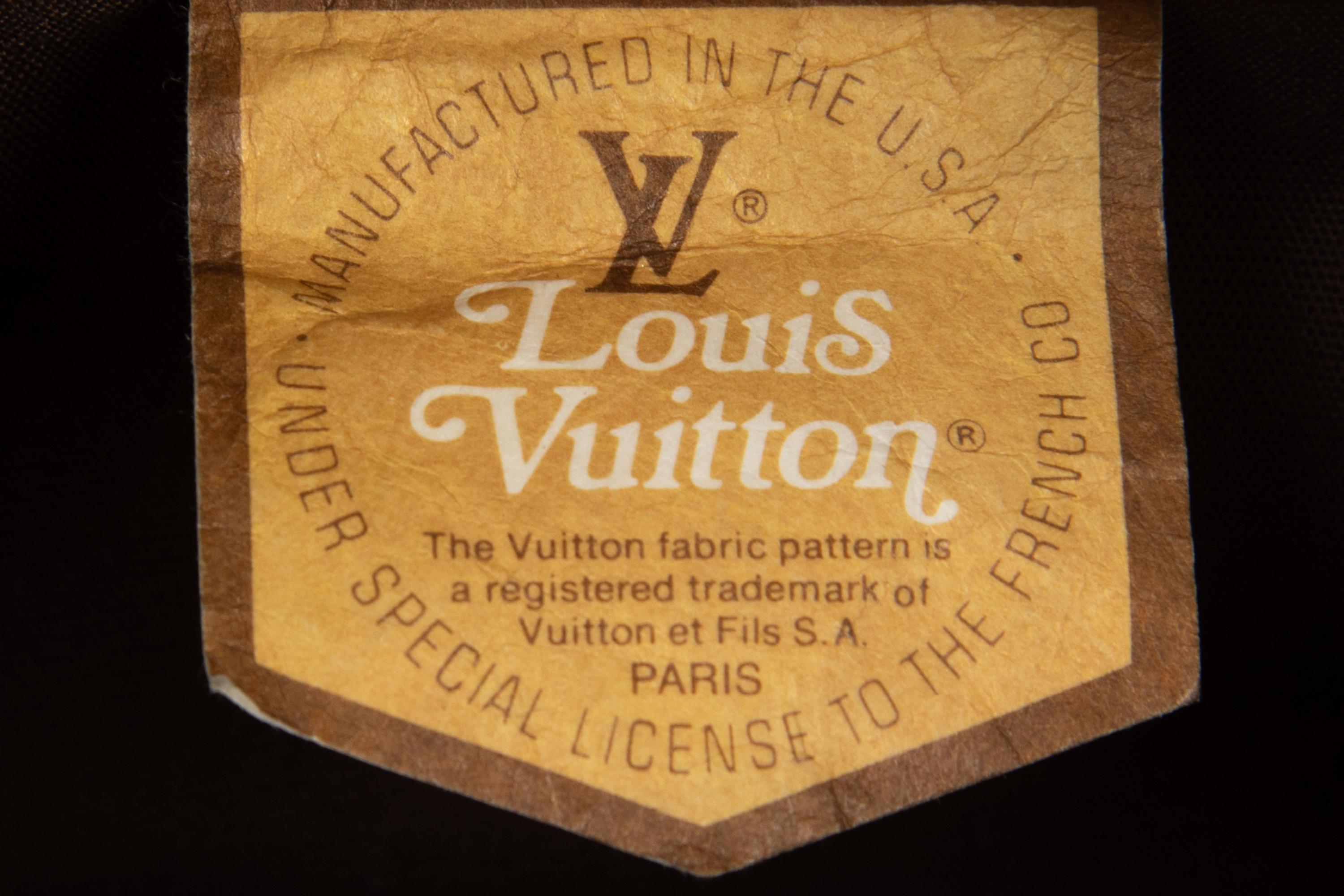 Louis Vuitton Sac Plat Tote Bag, 1970s