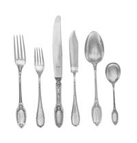 A German Silver Flatware Service