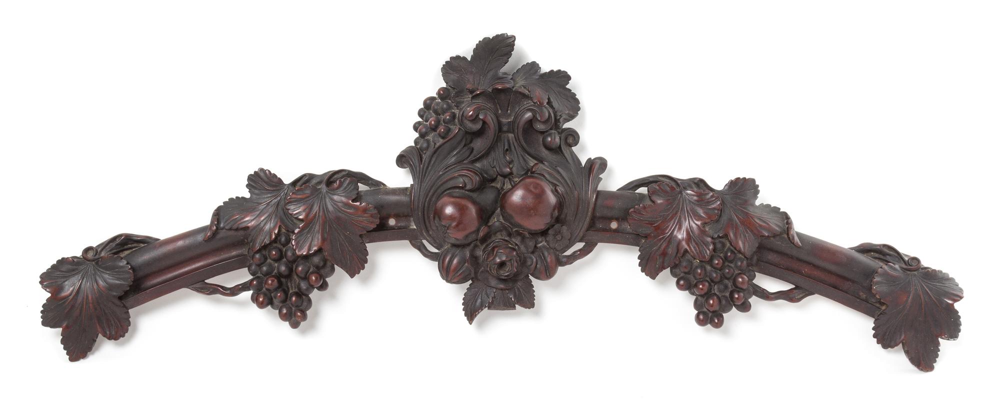 A Continental Carved Relief Panel Width 31 1/4 inches.