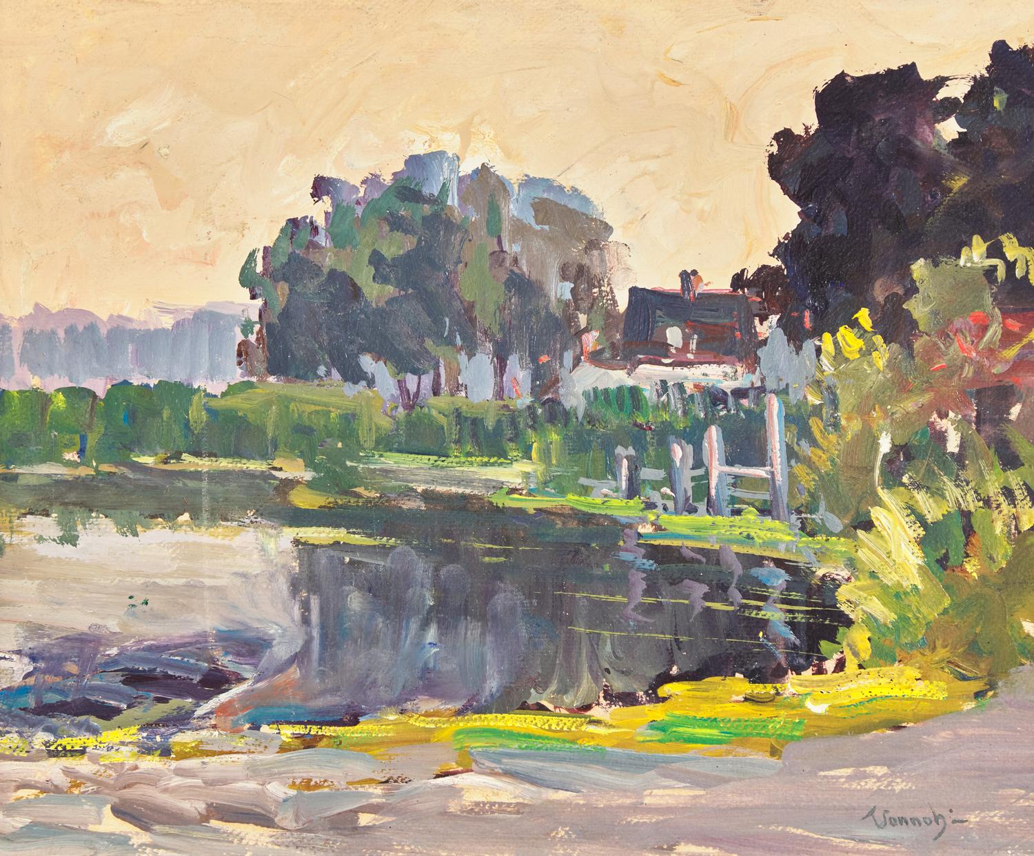 By the Pond, Spring