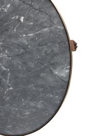 A Russian or Baltic Neoclassical Part-Ebonized Mahogany Marble-Top Center Table