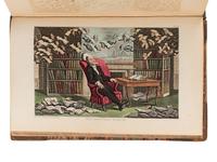 ROWLANDSON, Thomas (1757-1827), illustrator. -- COMBE, William (1741-1823). The Tour of Dr. Syntax in Search of the Picturesque. --The Second Tour of Dr. Syntax, in Search of Consolation. --The Third Tour of Dr. Syntax, in Search of a Wife . London: Nattali and Bond, [1855].