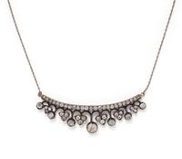 ANTIQUE, DIAMOND NECKLACE