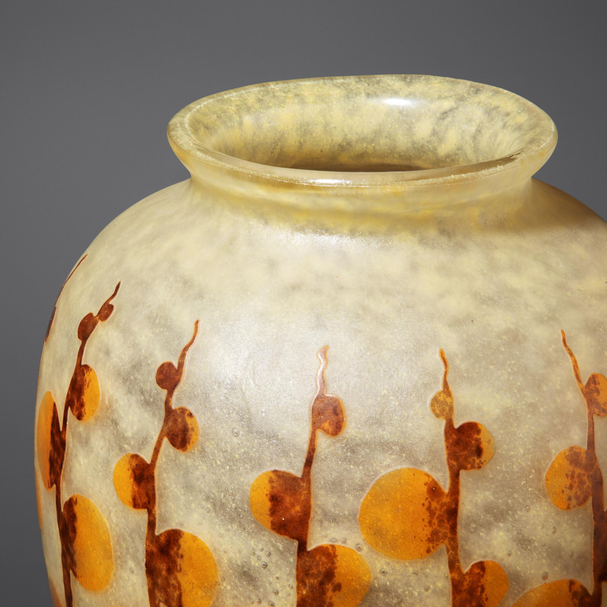 Monnaie du Pape Vase, c. 1926 Muller