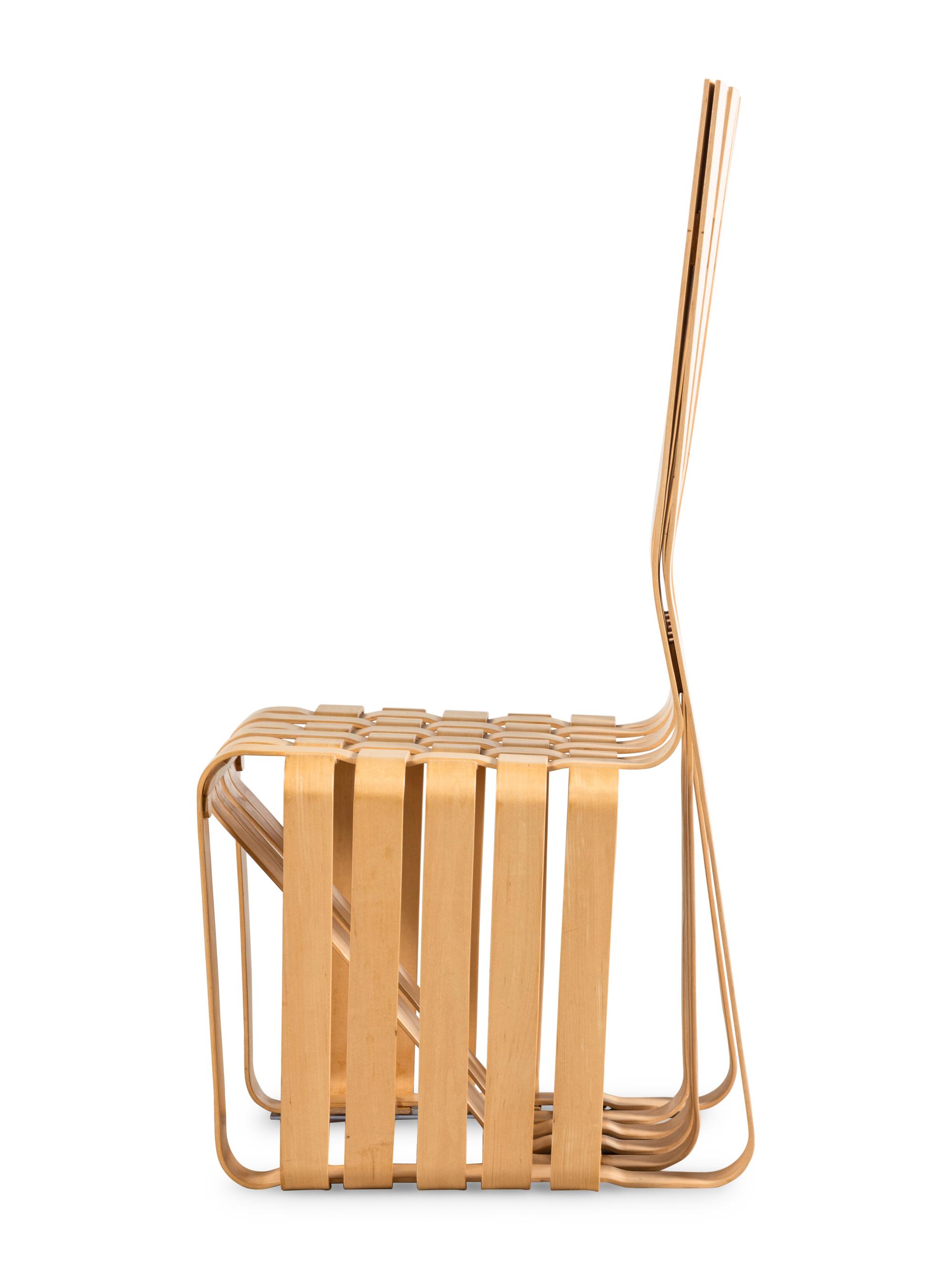 Pair of High Sticking Chairs c. 1992 Knoll, USA