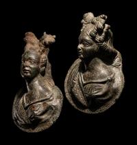 Two Roman Bronze Appliques