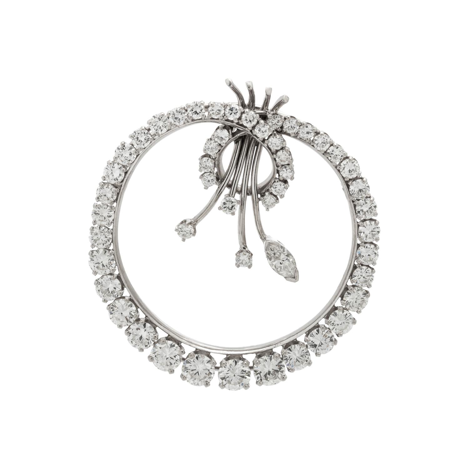 DIAMOND PENDANT/BROOCH