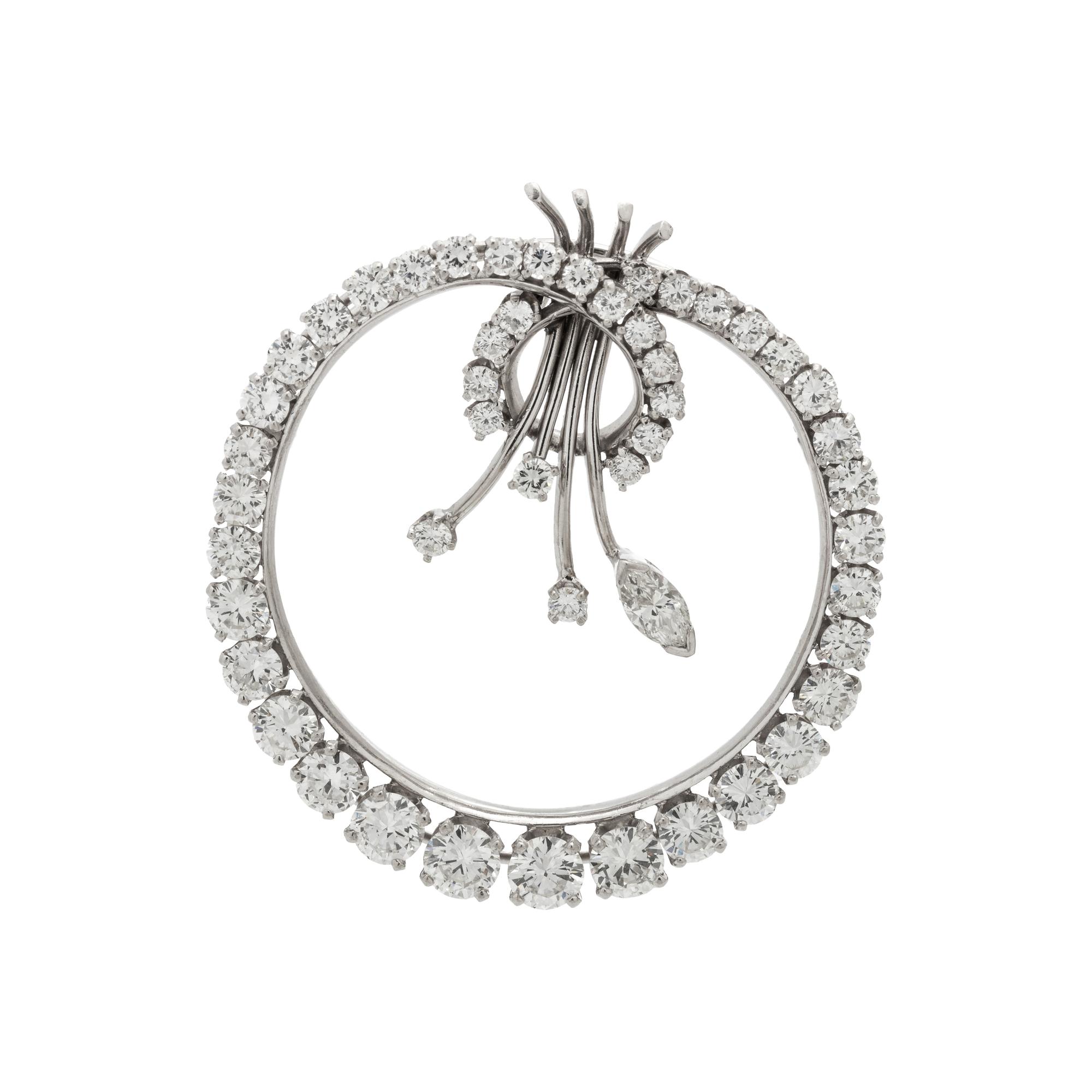 DIAMOND PENDANT/BROOCH