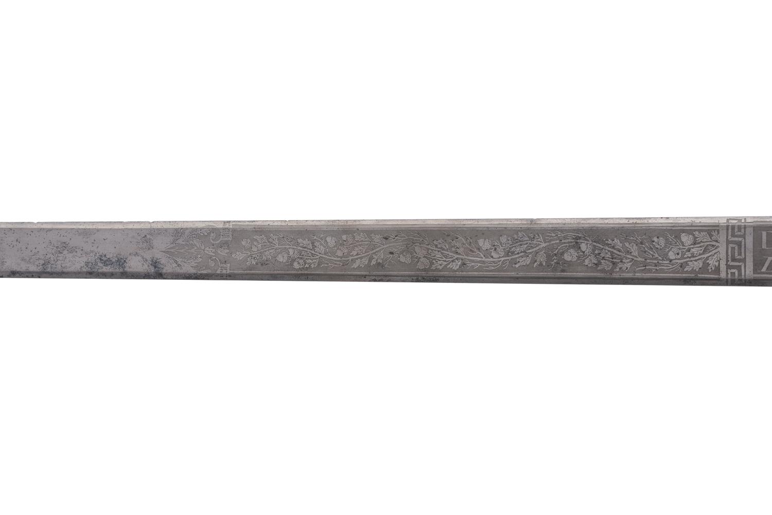 A Rare William Rose War of 1812 Lake Champlain Congressional Presentation Sword of Sailing Master Daniel Ricard